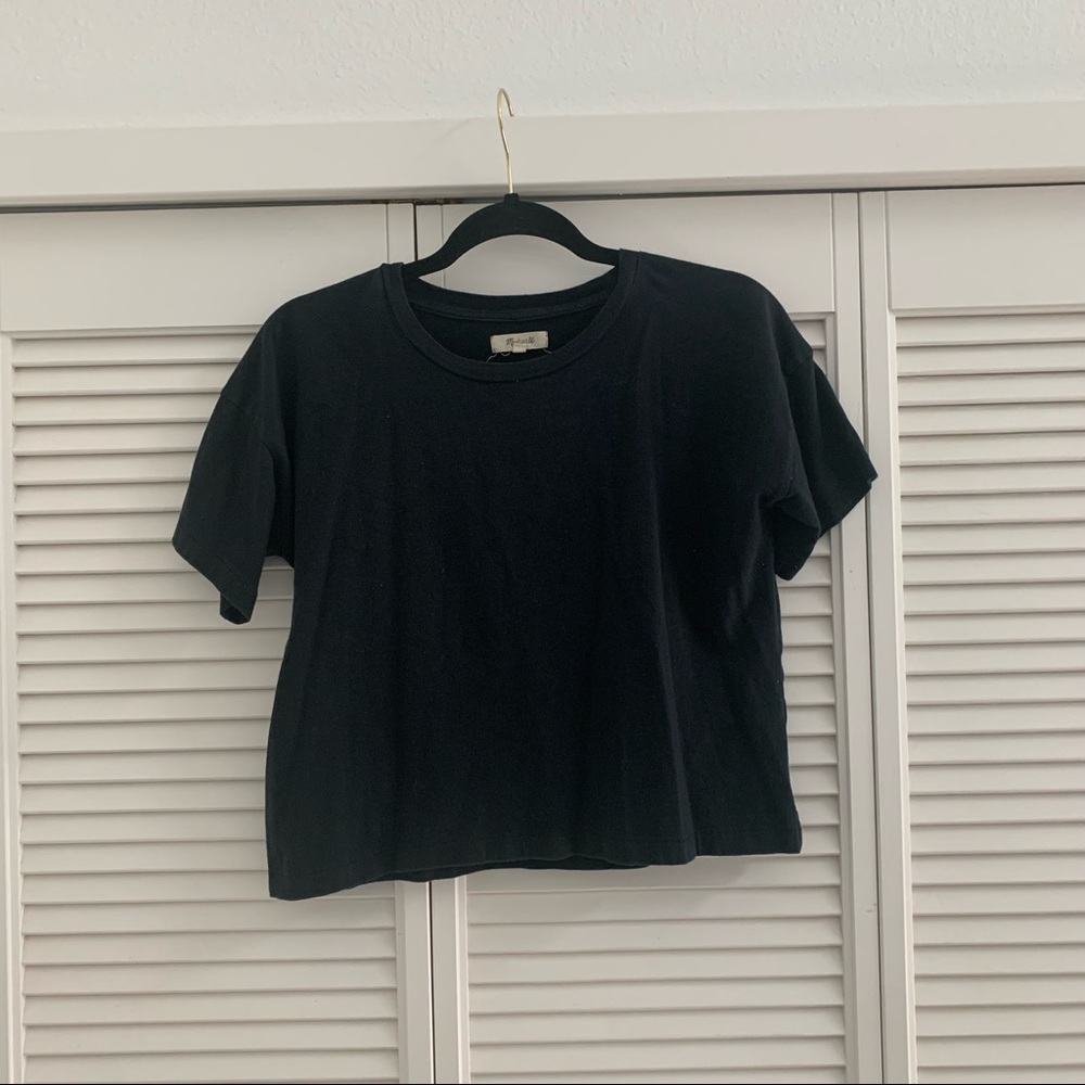 Madewell cropped tee